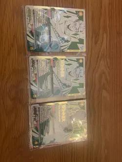 Union Arena Sakamoto Rare Battle WINNER X 2 and 1 X Non-Winner Set (3 Crads)!! - Image 2