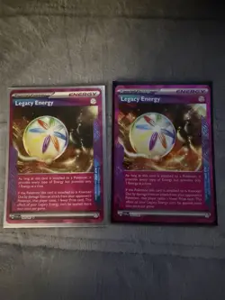 Pokemon TCG Legacy Energy 167/167 Twilight Masquerade Ace Spec NM Lot of 2 - Image 1
