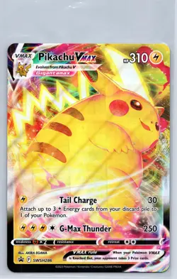 jumbo Pikachu VMAX SWSH286 Holo Promo Sword & Shield Promo Pokemon - Image 1