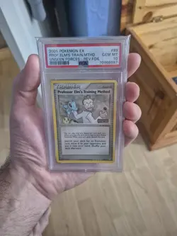 Pokemon Unseen Forces Professor Elm's Training Method Reverse 89/115 Psa 10 - Image 2