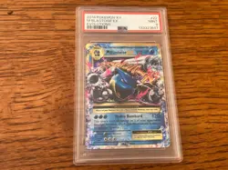 2016 POKEMON XY EVOLUTIONS #22 M BLASTOISE EX PSA 9 - Image 1