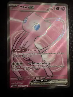 Mew ex 193/165 Ultra Rare 151 Pokemon Near Mint - Image 1