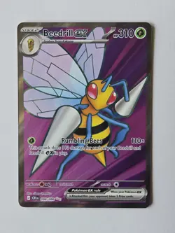 Beedrill ex 98/086 Ultra Rare Chaos Rising Pokemon Holo - Image 1