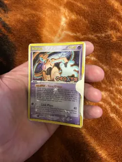 Pokemon TCG Deoxys Stamped Reverse Holo Stamped Damaged 16/107 - Image 2