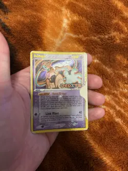 Pokemon TCG Deoxys Stamped Reverse Holo Stamped Damaged 16/107 - Image 3