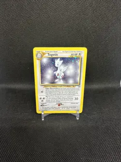 Pokemon TCG - Togetic 🌟 16/111 Neo Genesis Holo WOTC Card - DMG See Description - Image 2
