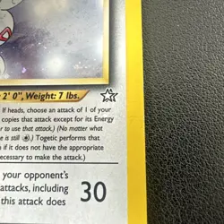 Pokemon TCG - Togetic 🌟 16/111 Neo Genesis Holo WOTC Card - DMG See Description - Image 4