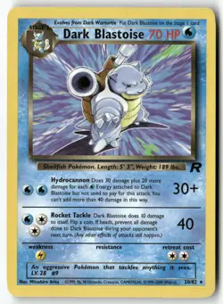 Dark Blastoise (20) [TR - 20/82] Rare Team Rocket EN LP - Image 1