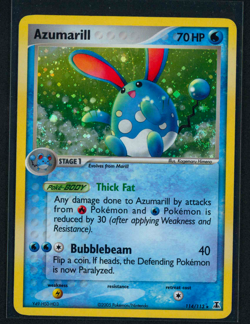 Pokemon Azumarill Holo Secret Rare 114/113 EX Delta Species (LP) - Image 1