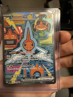 Rotom EX 126/094 Me02: Phantasmal Flames Special Illustration Rare Pokemon TCG M - Image 2