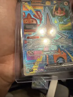 Rotom EX 126/094 Me02: Phantasmal Flames Special Illustration Rare Pokemon TCG M - Image 4