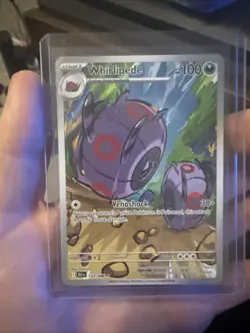 Whirlipede 133/086 Sv: Black Bolt Illustration Rare Pokemon TCG NM - Image 1