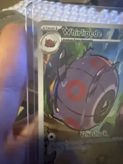 Whirlipede 133/086 Sv: Black Bolt Illustration Rare Pokemon TCG NM - Image 3