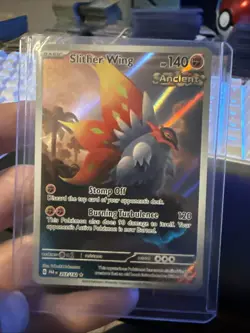 Slither Wing 203/182 SV04: Paradox Rift Illustration Rare Pokemon TCG NM - Image 1