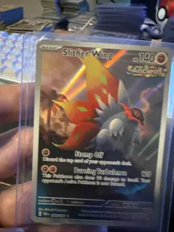 Slither Wing 203/182 SV04: Paradox Rift Illustration Rare Pokemon TCG NM - Image 2