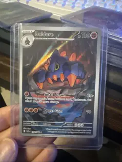 Boldore 128/086 Sv: White Flare Illustration Rare Pokemon TCG NM - Image 1