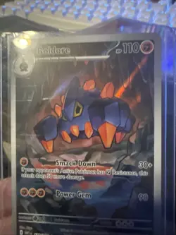 Boldore 128/086 Sv: White Flare Illustration Rare Pokemon TCG NM - Image 5