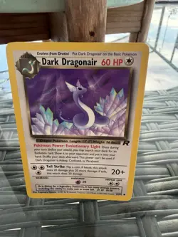 Pokemon TCG Dark Dragonair Team Rocket Uncommon #33/82 - Image 1