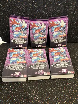 One Piece Card Game ST‑26 Monkey D. Luffy Starter Deck English lot of 6 – Sealed - Image 1