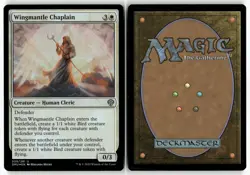 Wingmantle Chaplain 39 Dominaria United Uncommon Foil NM - Image 3