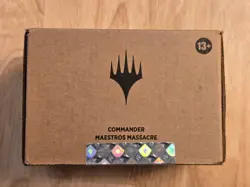 Maestros Massacre Commander Deck New Capenna MTG Sealed Minimal Pkg - Image 1
