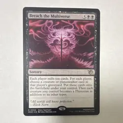 WOTC Breach the Multiverse March of the Machine Rare Sorcery Black 0094 EN MTG - Image 1
