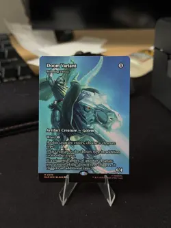 Doom Variant - Roaming Throne (Borderless) Marvel Universe Eternal-Legal Foil - Image 1
