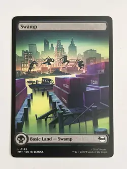 Set of 5 Full Art Lands - MTG - TMNT - Image 4