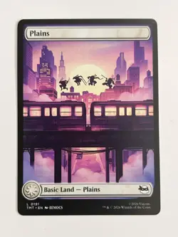 Set of 5 Full Art Lands - MTG - TMNT - Image 5