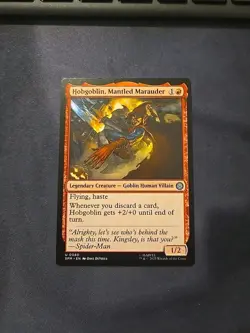 Hobgoblin, Mantled Marauder - 0080 - Marvel's Spider-Man - MTG - Ships Now - Image 1