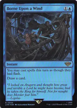 Borne Upon a Wind Lord of the Rings: Tales of Middle-Earth Foil - Image 1