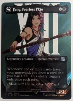 Fang, Fearless l'Cie Borderless Surge Foil x1 Final Fantasy MTG LP/NM - Image 1