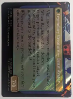 Fang, Fearless l'Cie Borderless Surge Foil x1 Final Fantasy MTG LP/NM - Image 2