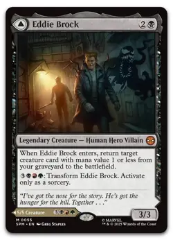 Eddie Brock #55 (NM) Spider-Man SPM Magic MTG - Image 1