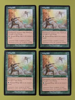 Whip Silk x4 Invasion 4x Playset Magic the Gathering MTG - Image 1
