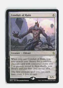 Conduit of Ruin 4 Battle for Zendikar MTG LP - Image 1