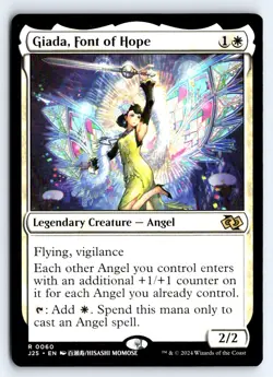 Giada, Font of Hope (Anime) 60 Foundations Jumpstart Magic: The Gathering NM - Image 1