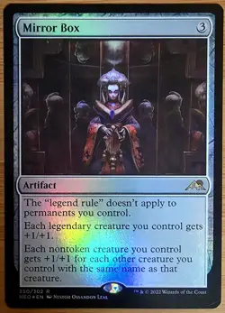X 1 Mirror Box NM-M Kamigawa: Neon Dynasty 250 MTG Magic The Gathering - Image 2