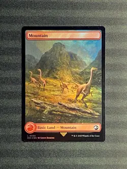 Mountain Foil L 0024 Jurassic World Collection REX MTG NM - Image 2