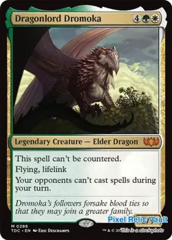 MTG - TDC - 286 - NM - Dragonlord Dromoka - Magic - Image 1