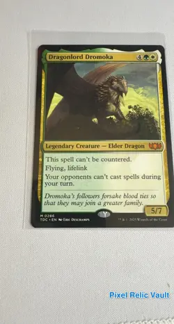 MTG - TDC - 286 - NM - Dragonlord Dromoka - Magic - Image 2