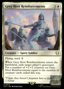 GREY HOST REINFORCEMENTS 14 R MAGIC: THE GATHERING NM/M - Image 1