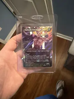 Sephiroth Fabled SOLDIER (572) (Borderless) Final Fantasy Surge Foil Near Mint - Image 5