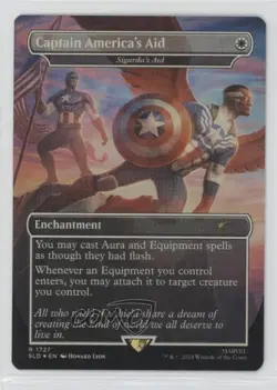Marvel's Captain America - Sigarda's Aid (Captain America's Aid) Foil #1727 - Image 1