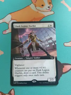 MTG Magic the Gathering - Dusk Legion Duelist Borderless- March of the Machine - Image 1