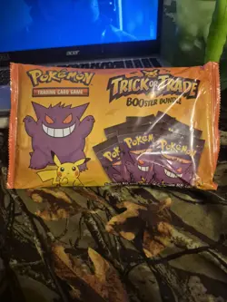 2022 Pokemon BOOster Bundle Trick or Trade Treat New Sealed 40 PROMO Packs - Image 1