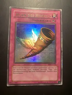 Yugioh! Horn des Himmels Ultra Rare - MRD-G130 Unlimited - Deutsch - Image 1
