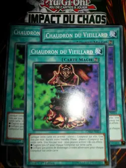 YU-GI-OH! COM PLAYSET (LOT DE 3) CHAUDRON DU VIEILLARD CHIM-FR064 NEUF ED 1 FR - Image 1