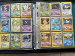Pokemon TCG Vintage Lot 216 1ST GEN ONLY Base Set Jungle Fossil WOTC Binder - Image 2
