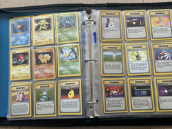 Pokemon TCG Vintage Lot 216 1ST GEN ONLY Base Set Jungle Fossil WOTC Binder - Image 3